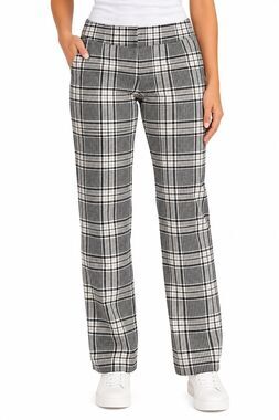 NWT Swing Control Marquis Plaid Pull On Golf Pants Women’s Size Medium New